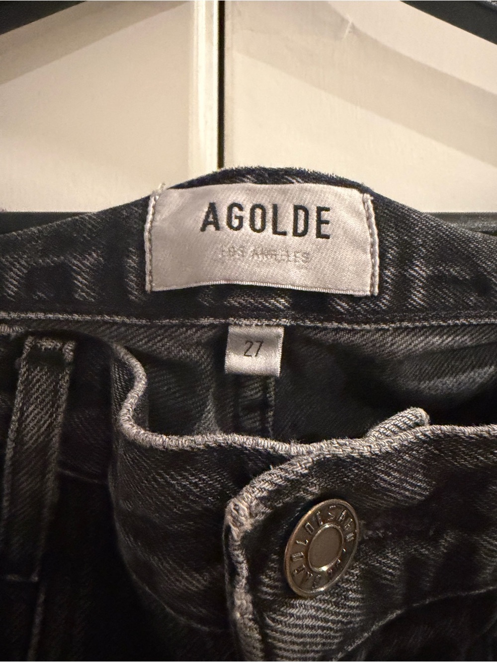 Agolde Black Cooper Jeans - Picture 4 of 4